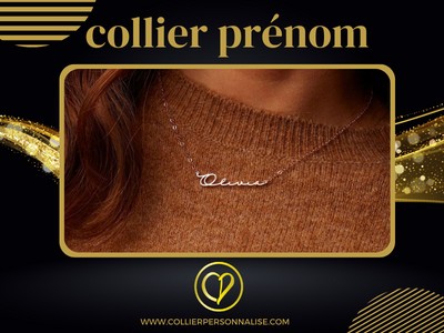 collier prénom collierpersonnalise.com