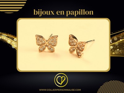 bijoux en papillon collierpersonnalise.com